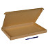 Brievenbusdoos A4+ met klep 370x260x28mm bruin 50 stuks