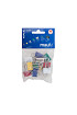 Papierklem MAUL 215 foldback 19mm capaciteit 7mm assorti 12 stuks