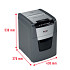 Papiervernietiger Rexel Optimum Auto+ 100X P4 snippers 4x28mm
