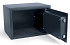Kluis Pavo met stersleutel 350x250x250mm donkergrijs
