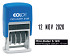 Datumstempel Colop Printer Mini S 120 Nederlands blauw