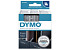 Labeltape Dymo D1 45020 720600 12mmx7m polyester wit op transparant