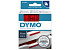 Labeltape Dymo D1 45807 720870 19mmx7m polyester zwart op rood