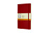 Notitieboek Moleskine large 130x210mm lijn soft cover scarlet red