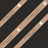 Papierband 15mm x 50mtr kraft + Do not open until 25 december