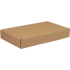 Brievenbusdoos met klep 180x115x28 bruin per stuk