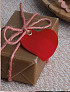 Vellu heart rood tags 6 stuks