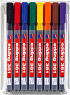 Whiteboardmarker edding 361 rond 1mm assorti 8 stuks