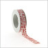Hart lint Ecru satijn 40mm x 15 meter