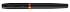 Vulpen Parker IM black orange vibrant ring medium