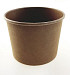 kraft paper cup / saldebeker 98x75x99mm 16oz - 470ml 50 stuks