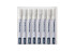 Krijtstift Europel 6mm wit etui 8 stuks