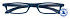 Leesbril I Need You +3.00 dpt Zipper blauw
