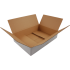 Amerikaanse vouwdoos wit 302x215x100mm per stuk