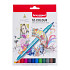 Fineliner Brush pen Bruynzeel Creatives set 12 kleuren