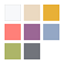 Klei Fimo soft colour pak à 12 trend kleuren
