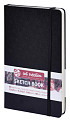 Schetsboek Talens Art Creation zwart 13x21cm 140gr 80vel