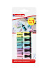 Markeerstift edding 7 mini 1-3mm pastel assorti blister à 4+1 stuk gratis