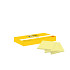 Memoblok Post-it 653 38x51mm geel 3 stuks