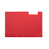 Klembordmap MAULbalance A4 versterkt karton rug 8mm rood