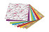 Vouwblaadjes Folia 80gr 15x15cm 50 vel 2-zijdig Japan 10 designs assorti kleuren