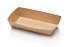Snackbak Kraft A14 157x88x35mm 100 stuks