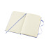 Notitieboek Moleskine pocket 90x140mm blanco hard cover hydrangea blue