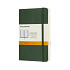 Notitieboek Moleskine pocket 90x140mm lijn soft cover myrtle green