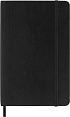 Notitieboek Moleskine pocket 90x140mm ruit 5x5mm soft cover zwart