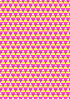 Cadeaupapier 50cm K601931/6-50 triangle square yellow