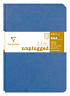 Schrift Clairefontaine A5 lijn 96 pagina's 90gr blauw seal à 2 stuks