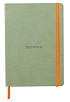 Notitieboek Rhodia A5 lijn 80 vel 90gr celadon