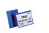 Documenthoes Durable met vouw A5 liggend blauw