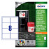 Etiket Avery B3427-50 105x74mm polyethyleen wit 400stuks