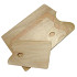 Palet Conda rechthoekig 40 x 50 cm 5 mm hout