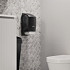 Toiletpapierdispenser Katrin systeemrol zwart 77519