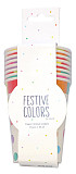 Bekers Haza Festive Colors 250ml 8 stuks