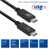 Kabel ACT USB-C USB 4 20Gbps Thunderbolt3 1 meter