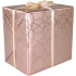 Cadeaupapier 50cm 100m 80gr/m  Geo groen / goud