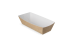 Snackbak Kraft A5 90x70x35mm 100 stuks