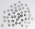 Hoekclips Westcott aluminium zilverkleurig doos à 100 stuks