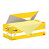 Memoblok 3M Post-it 654-CY 76x76mm geel voordeelpak