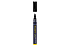 Krijtstift SECURIT SMA-510 platte punt 2-6mm zwart