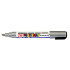 Krijtstift posterman PMA-50 beitelpunt 2-6mm zilver
