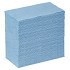 Poetsdoek WypAll X80 Powerclean 426x212mm 80vel pop-up blauw 8295