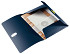 Dossiermap Leitz re:cycle A4 3 kleppen donkerblauw