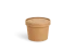 Soepbeker karton kraft  rond 90mm 360ml 50 stuks
