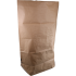 Vuilniszak 60x80cm PAPIER 100 gram - rol 25st bruin kraft