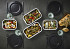 Schaal IEZZY grill en oven 964ml aluminium zilver 640 stuks