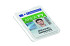 Badge Durable permanent voor 1 kaart 10 stuks